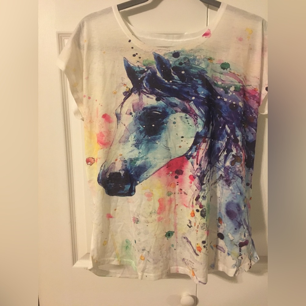 Rainbow Horse Shirt TSwift approved
